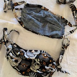 Halloween themed face masks
